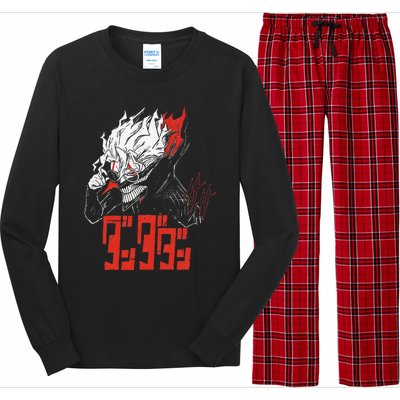 Cool Shonen Manga Anime Dandadan Gift Long Sleeve Pajama Set