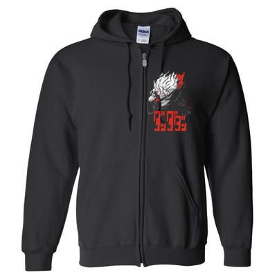 Cool Shonen Manga Anime Dandadan Gift Full Zip Hoodie