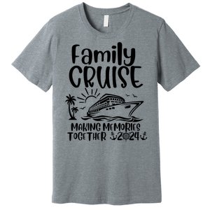 Cruise Squad Making Memories Together 2024 With Sun Tree Ship Anchors Premium T-Shirt