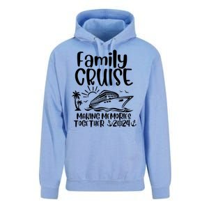 Cruise Squad Making Memories Together 2024 With Sun Tree Ship Anchors Unisex Surf Hoodie