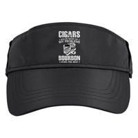 Cigars Solve Most Of My Problems Bourbon Does The Rest Adult Drive Performance Visor
