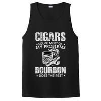 Cigars Solve Most Of My Problems Bourbon Does The Rest PosiCharge Competitor Tank