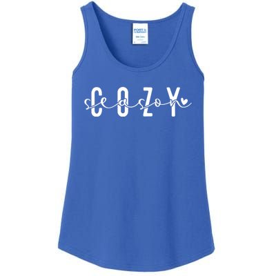 Cozy Season Merry Christmas Cosy Vibes Gift Ladies Essential Tank