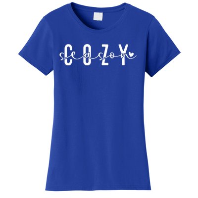 Cozy Season Merry Christmas Cosy Vibes Gift Women's T-Shirt