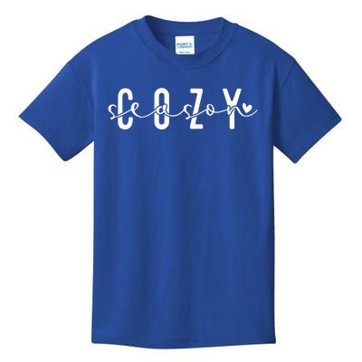 Cozy Season Merry Christmas Cosy Vibes Gift Kids T-Shirt