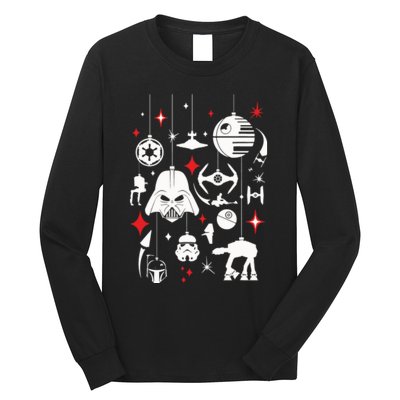 Christmas Star Movie Wars Xmas Holiday For Fan Lover Long Sleeve Shirt