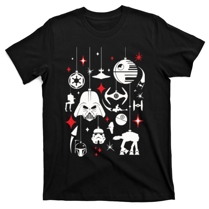 Christmas Star Movie Wars Xmas Holiday For Fan Lover T-Shirt