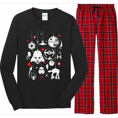 Christmas Star Movie Wars Xmas Holiday For Fan Lover Long Sleeve Pajama Set