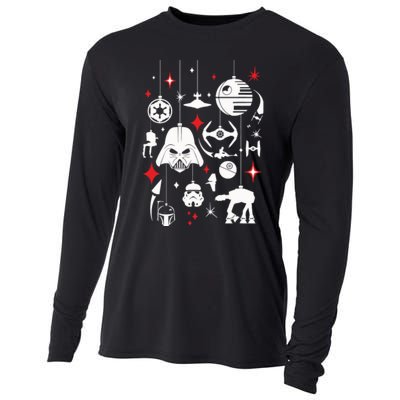 Christmas Star Movie Wars Xmas Holiday For Fan Lover Cooling Performance Long Sleeve Crew