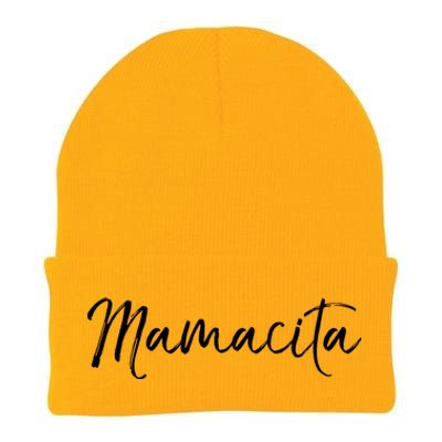 Cute Spanish Mothers Day Gift En Español Quote Mamacita Gift Knit Cap Winter Beanie