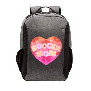 Cute Soccer Mom Soccer Ball Heart Vector Backpack