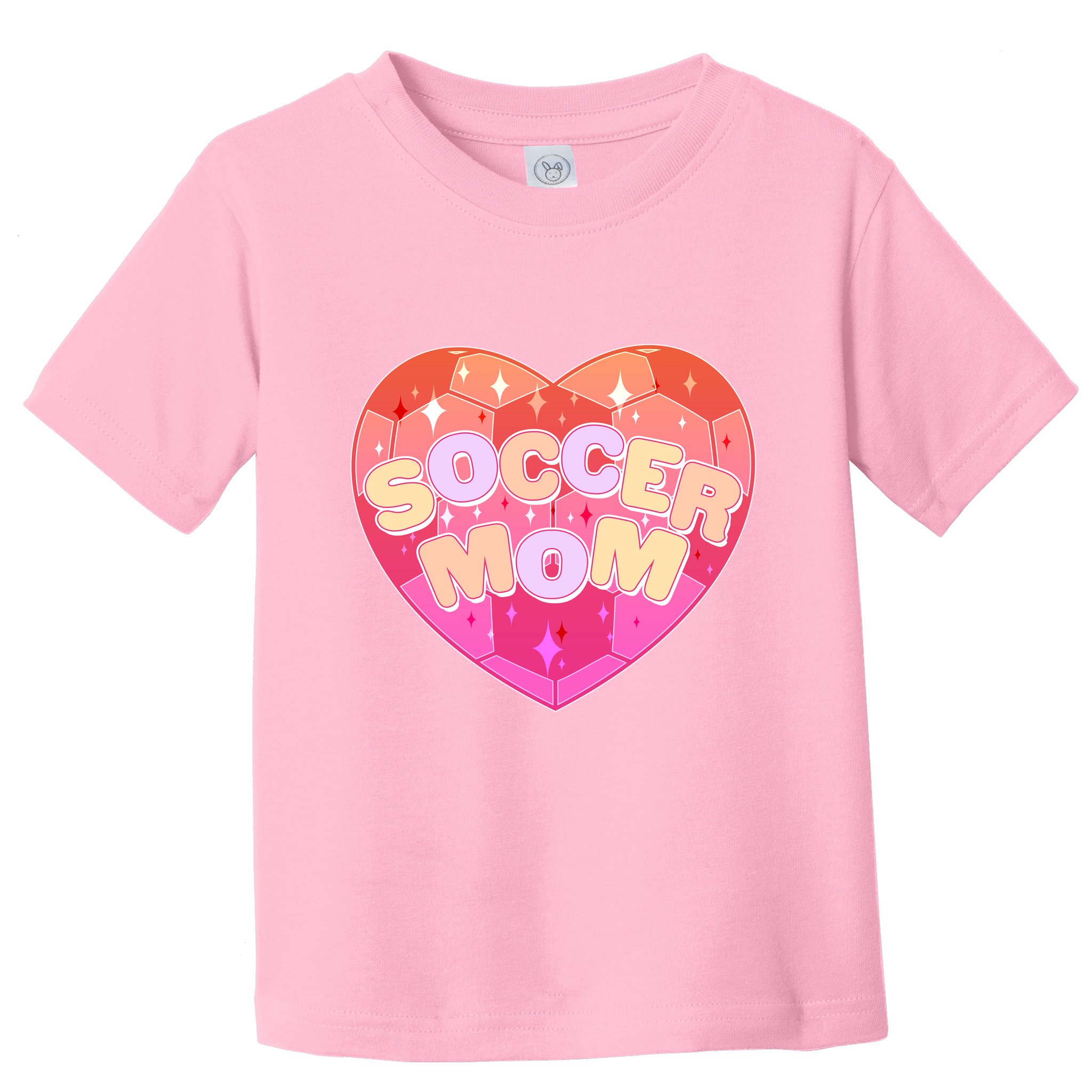 Cute Soccer Mom Soccer Ball Heart Toddler T-Shirt