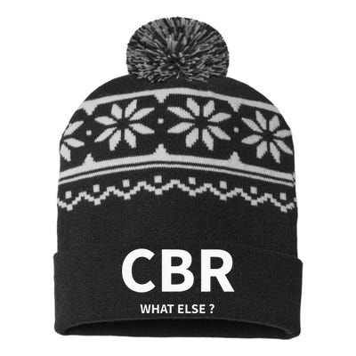 Cbr Supermoto Motorbike Fireblade 1000cc USA-Made Snowflake Beanie