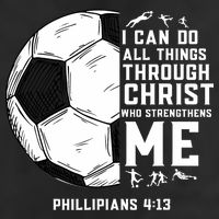 Christian Soccer Men Boys Religious 11oz C Handle Ceramic Mug