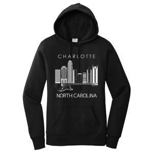 Charlotte Souvenir Men North Carolina Souvenir Music Guitar Women's Pullover Hoodie