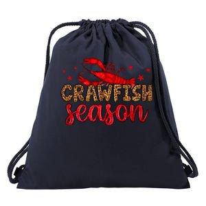 Crawfish Season Mardi Gras Party Drawstring Bag