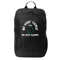 Clearwater Sports Massage Tickle Toes Pic On Back City Backpack