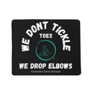 Clearwater Sports Massage Tickle Toes Pic On Back Mousepad