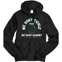 Clearwater Sports Massage Tickle Toes Pic On Back Tie Dye Hoodie