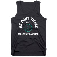 Clearwater Sports Massage Tickle Toes Pic On Back Tank Top