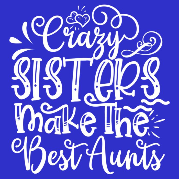 Crazy Sisters Make The Best Aunts Auntie Gift 16 in Basic Backpack