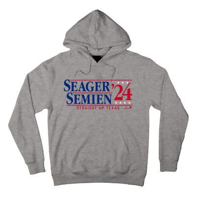 Corey Seager & Marcus Semien 24 Texas Baseball Tall Hoodie