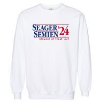 Corey Seager & Marcus Semien 24 Texas Baseball Garment-Dyed Sweatshirt