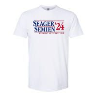 Corey Seager & Marcus Semien 24 Texas Baseball Softstyle CVC T-Shirt