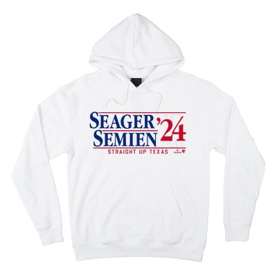 Corey Seager & Marcus Semien 24 Texas Baseball Hoodie