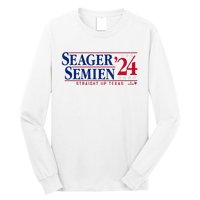 Corey Seager & Marcus Semien 24 Texas Baseball Long Sleeve Shirt