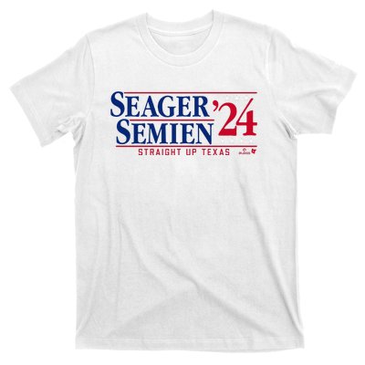 Corey Seager & Marcus Semien 24 Texas Baseball T-Shirt