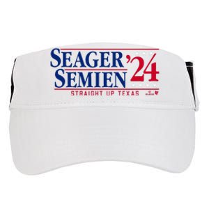 Corey Seager & Marcus Semien 24 Texas Baseball Adult Drive Performance Visor