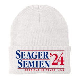 Corey Seager & Marcus Semien 24 Texas Baseball Knit Cap Winter Beanie