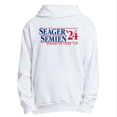 Corey Seager & Marcus Semien 24 Texas Baseball Urban Pullover Hoodie