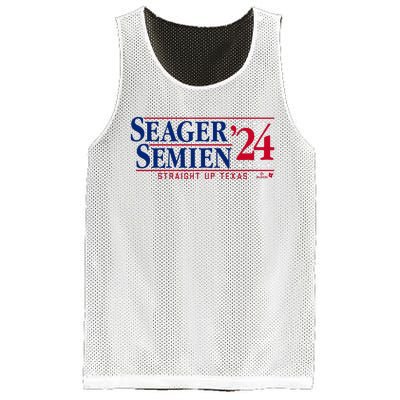 Corey Seager & Marcus Semien 24 Texas Baseball Mesh Reversible Basketball Jersey Tank