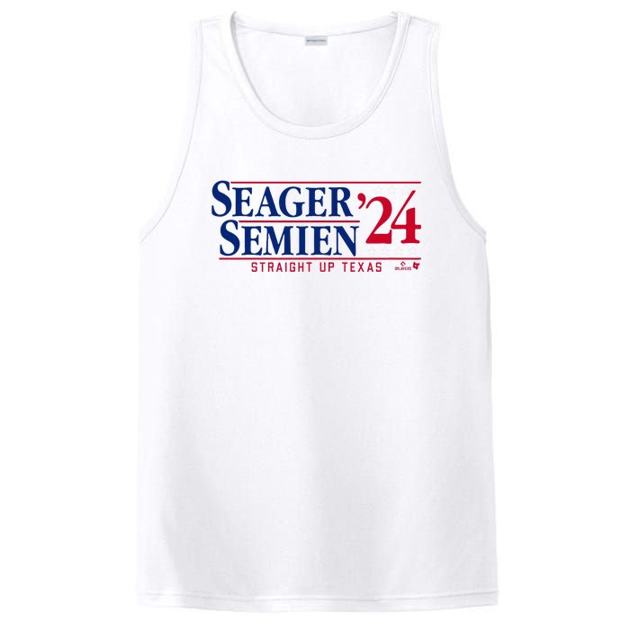 Corey Seager & Marcus Semien 24 Texas Baseball PosiCharge Competitor Tank