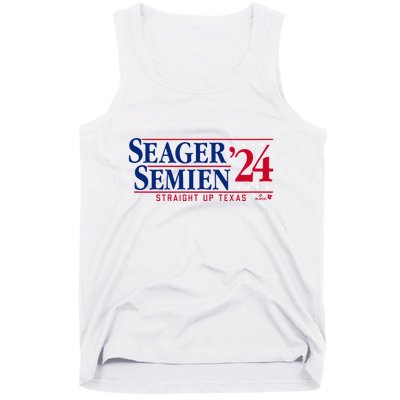Corey Seager & Marcus Semien 24 Texas Baseball Tank Top