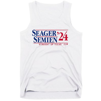 Corey Seager & Marcus Semien 24 Texas Baseball Tank Top