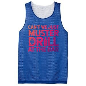 Cruise Ship Muster Drill Funny Drunk Cruise Great Gift Mesh Reversible Basketball Jersey Tank