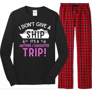 Cruise Ship Mother And Daughter Trip Gift Long Sleeve Pajama Set