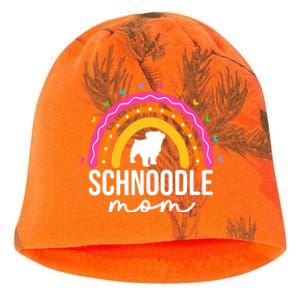 Cute Schnoodle Mom Schnoodle Dog Lover Mom Rainbow Gift Kati - Camo Knit Beanie