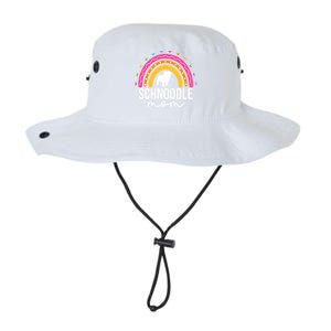 Cute Schnoodle Mom Schnoodle Dog Lover Mom Rainbow Gift Legacy Cool Fit Booney Bucket Hat