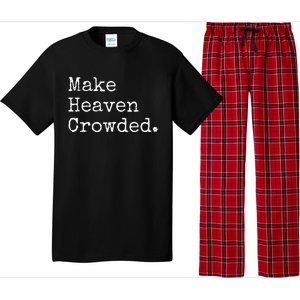 Christian Streetwear Make Heaven Crowded Pajama Set