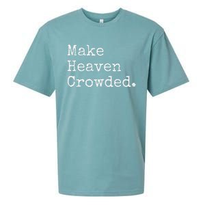 Christian Streetwear Make Heaven Crowded Sueded Cloud Jersey T-Shirt