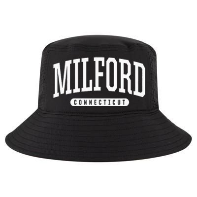 College Style Milford Connecticut Souvenir Gift Cool Comfort Performance Bucket Hat