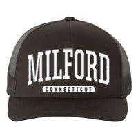 College Style Milford Connecticut Souvenir Gift Yupoong Adult 5-Panel Trucker Hat