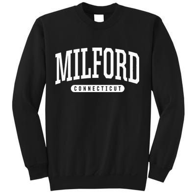 College Style Milford Connecticut Souvenir Gift Sweatshirt