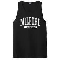 College Style Milford Connecticut Souvenir Gift PosiCharge Competitor Tank