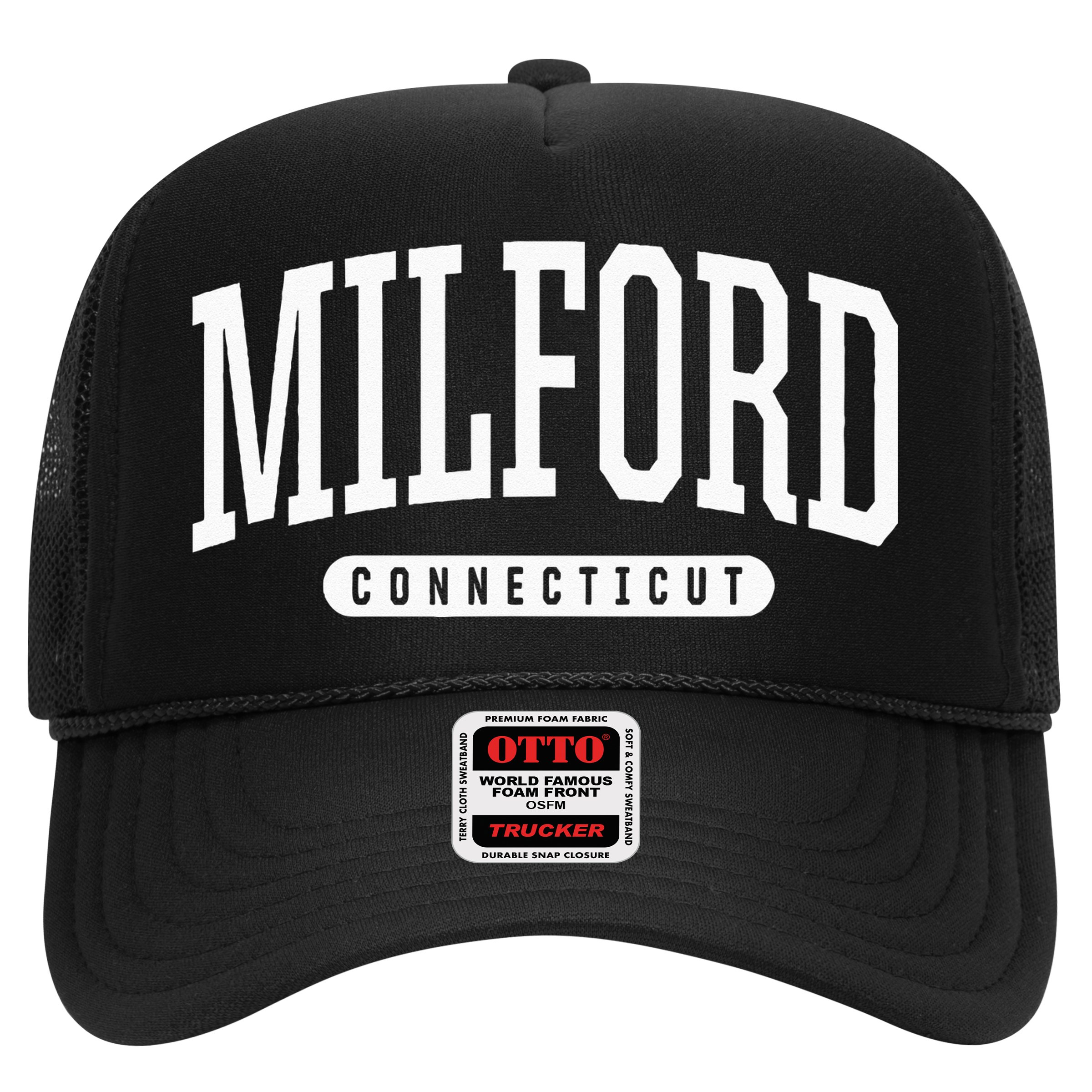 College Style Milford Connecticut Souvenir Gift Hat