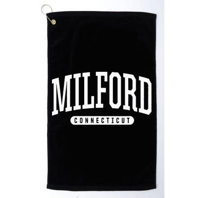 College Style Milford Connecticut Souvenir Gift Golf Towel